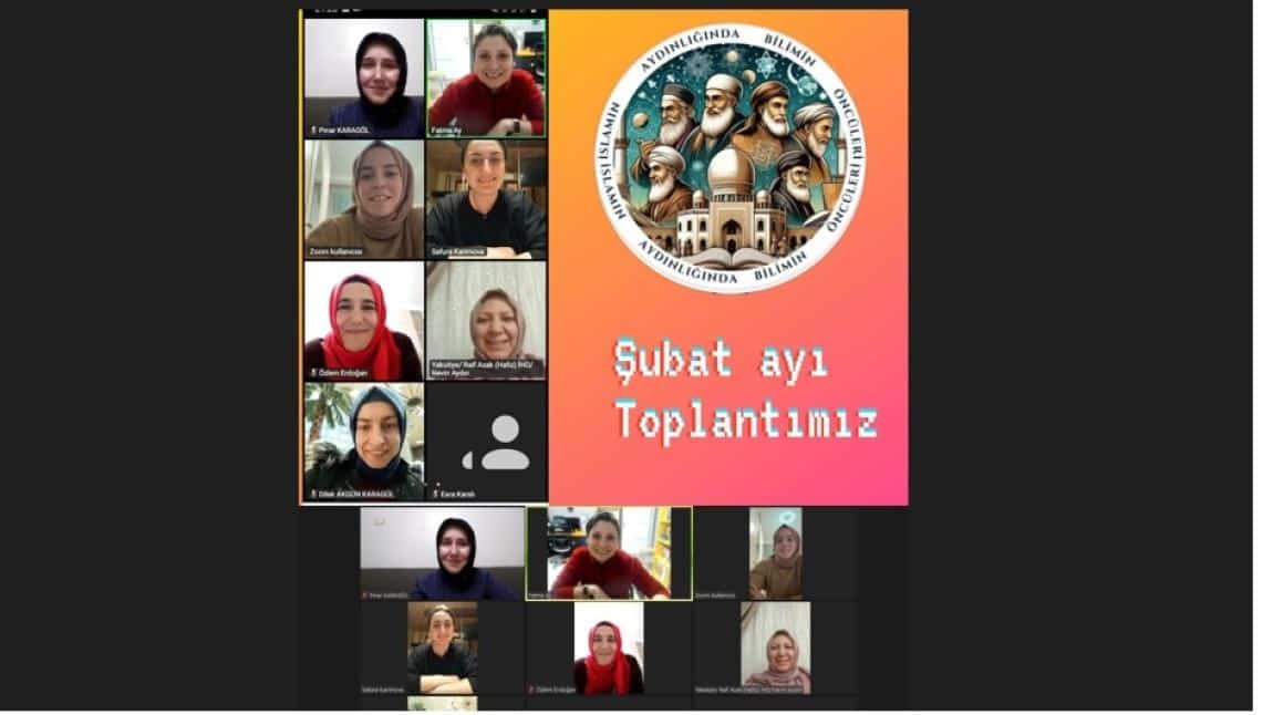 İslam'ın Aydınlığında Bilimin Öncüleri eTwinning Projesi Şubat Ayı Öğretmen Webinarı